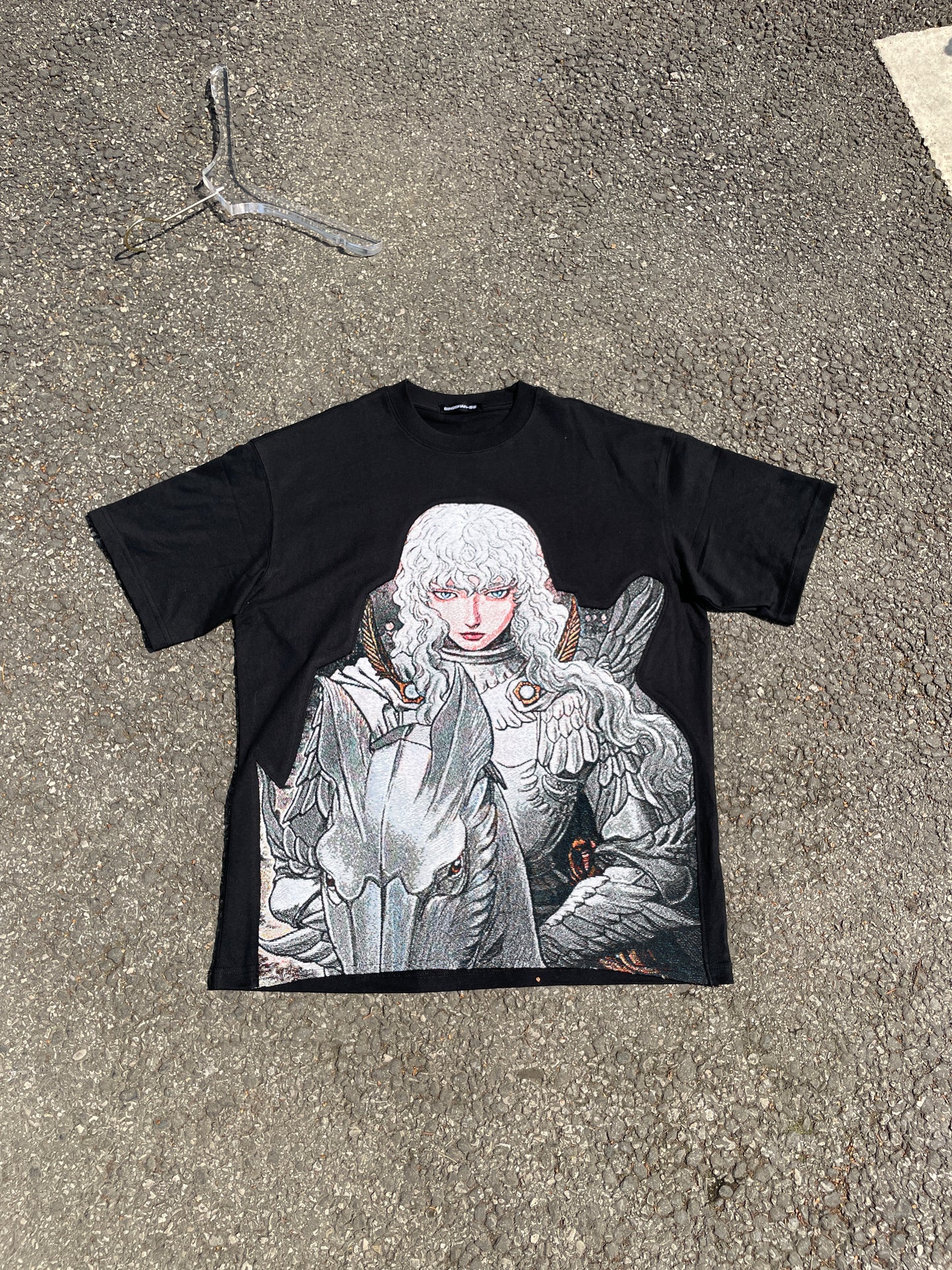 Custom Remake Griffith Berserk Anime Graphic Short Sleeve Tee – Limited Edition