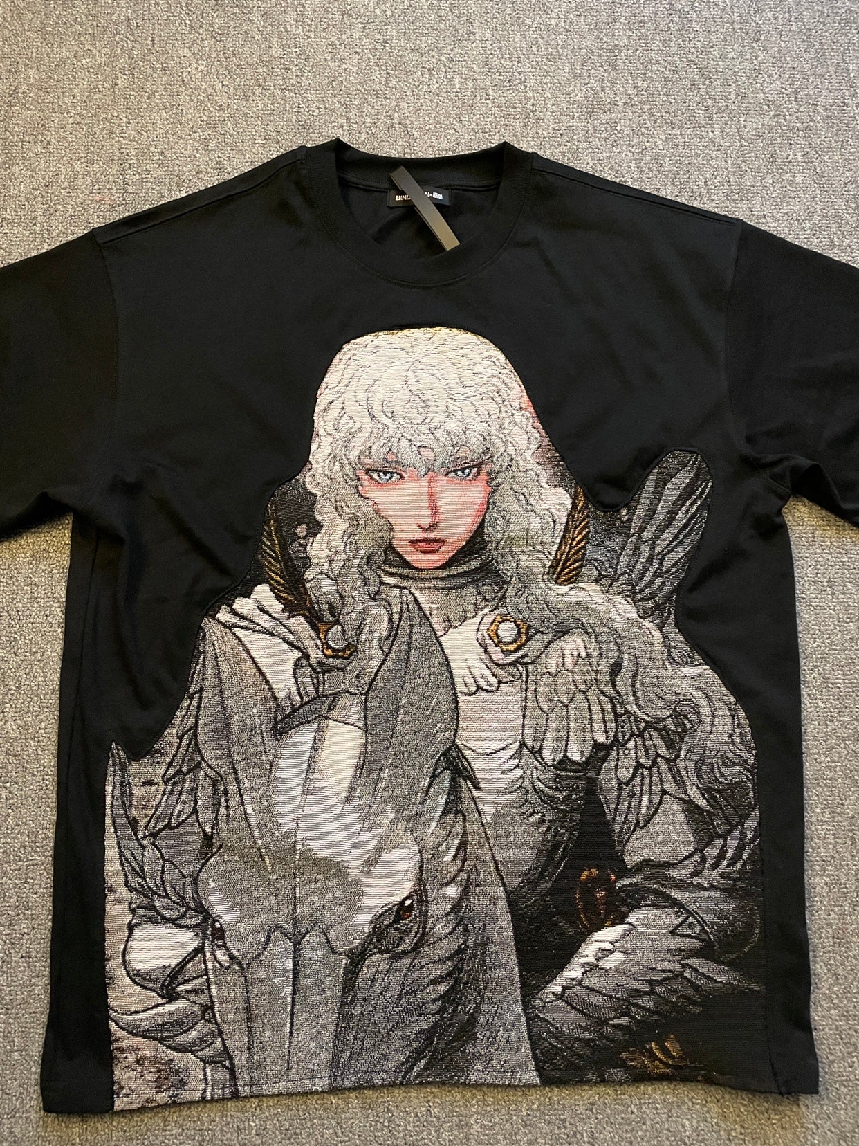 Custom Remake Griffith Berserk Anime Graphic Short Sleeve Tee – Limited Edition