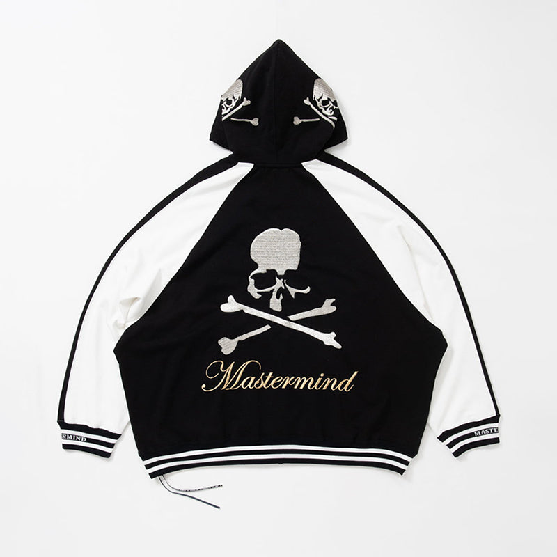 MMJ Oversized Skull Hoodie MASTERMIND – 500g Heavyweight Drop Shoulders Jackets