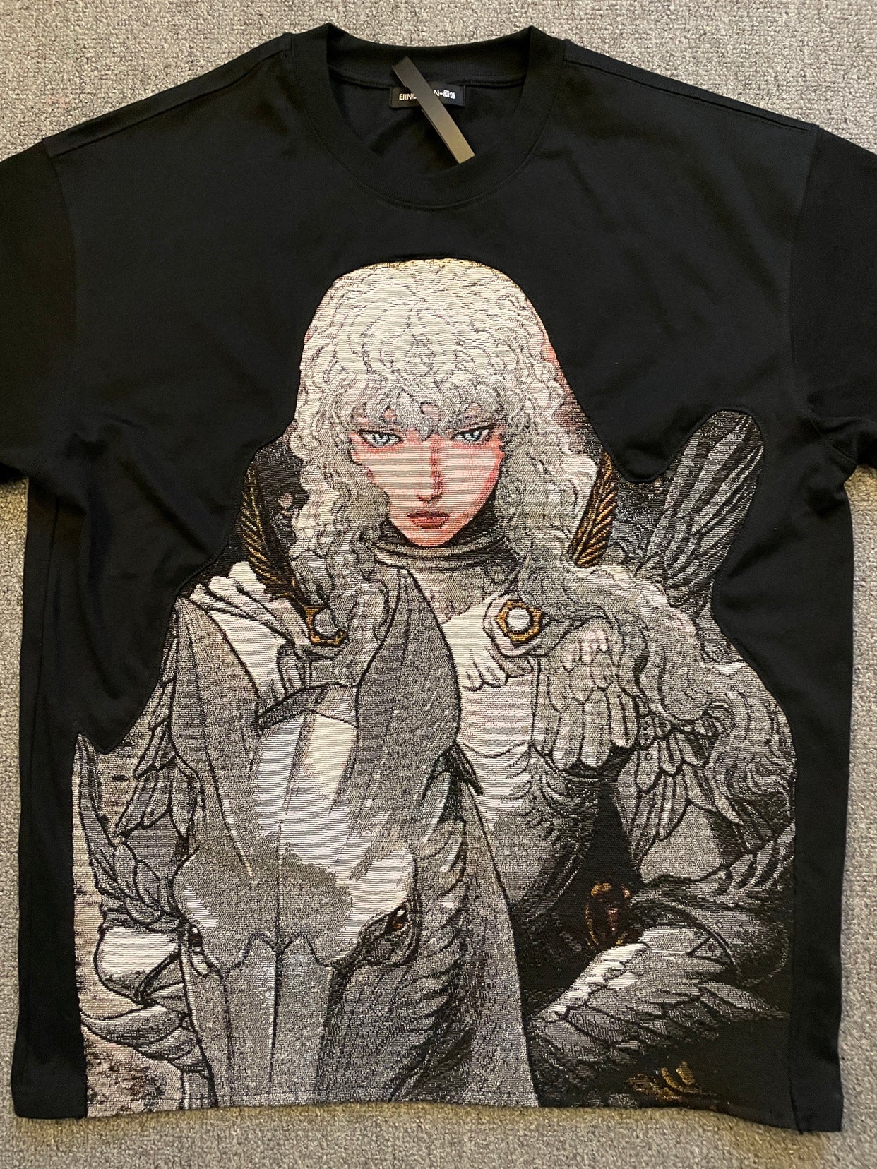 Custom Remake Griffith Berserk Anime Graphic Short Sleeve Tee – Limited Edition