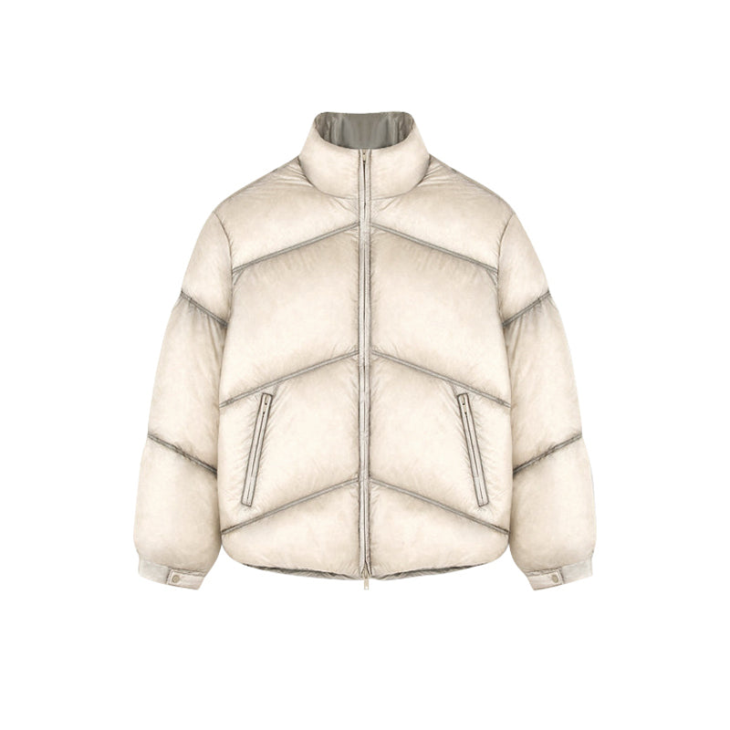 Self-made REPRESENT TRACK 24FW White Duck Down Puffer Jacket Coats