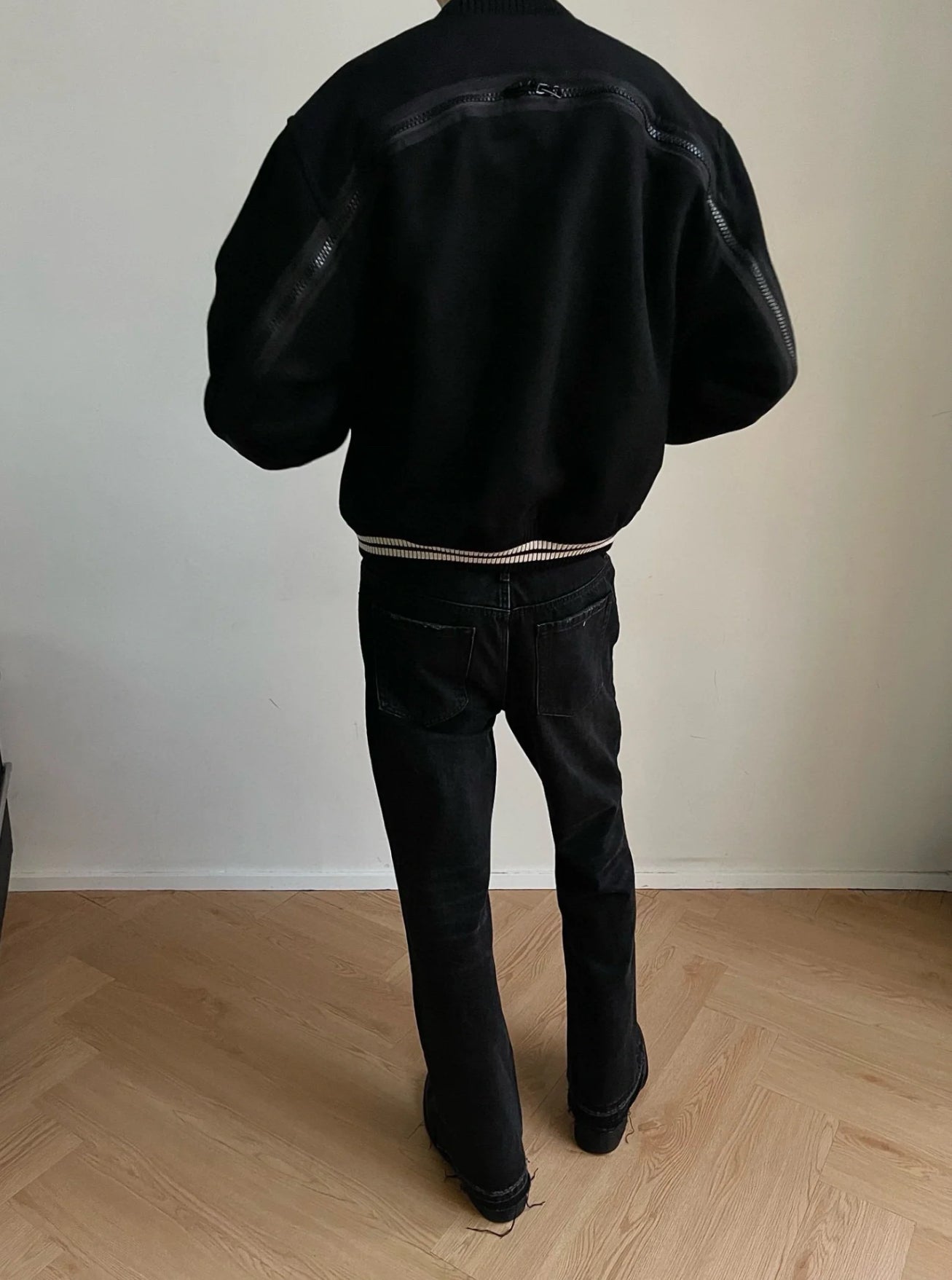 Self-made Dries Van Noten Wool Bomber Jacket