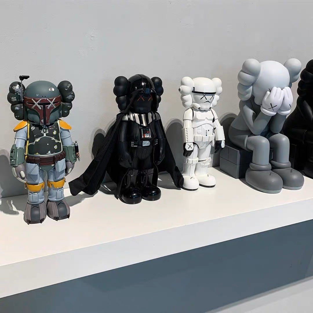 Star Wars x KAWS Collectible Action Figure: Designer Toy Doll Decoration Gift