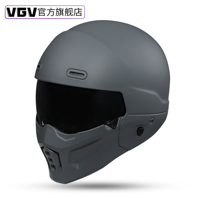 Shadow Scorpion -Motorcycle Full Face Helmet Harley Cruiser Bike Class A 3C DOT