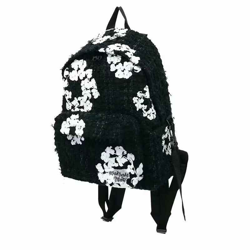 READYMADE x Denim Tears Collaboration Chanel-Style Backpack Intricate Embroidery