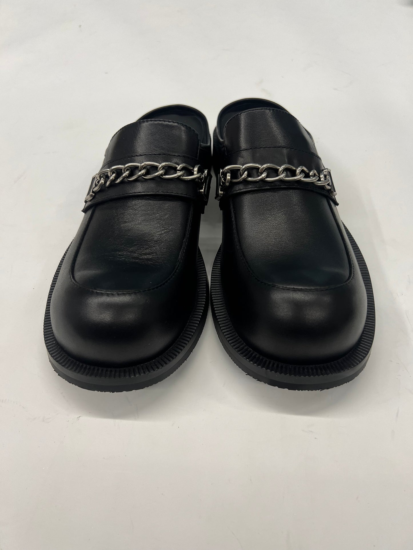 Self-made Martine Rose Loafer-Derby Genuine Leather Slip-On Shoes Retro Platform