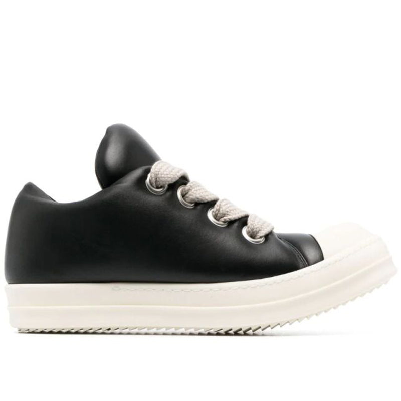 RO Rick Owen Leather Platform Bread Sneakers BAPESTALOW Padded Shoes Inflatable