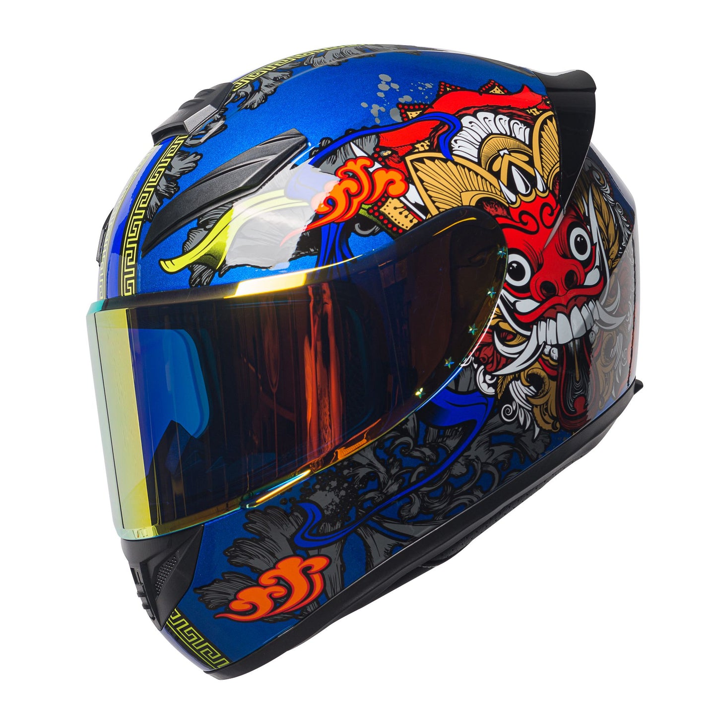 Joker / 3C DOT Full Face Dual Visors Unisex /Bluetooth Motorcycle Helmet