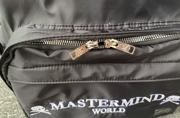 Self-made MMJ Mastermind Japan Backpack Black Soul Edition Travel Laptops Bags