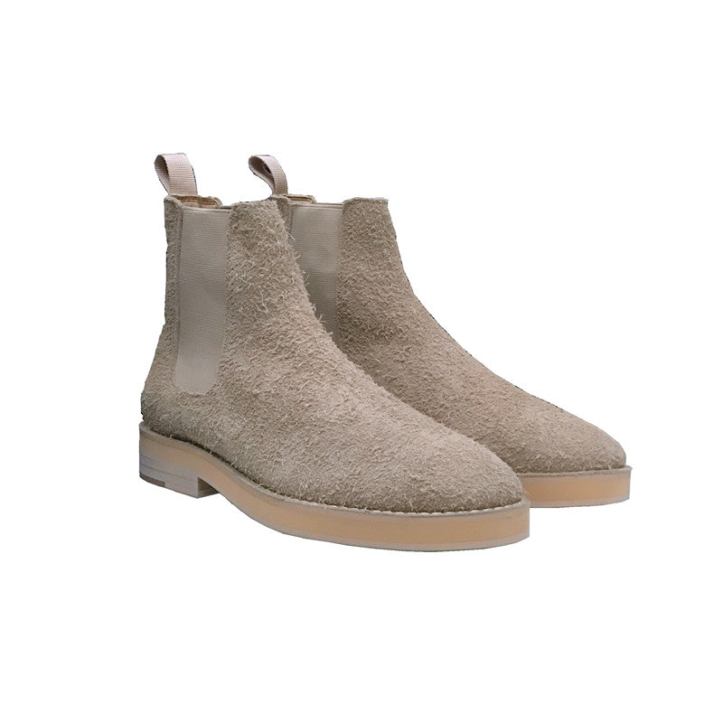 Correct Vers Fear of God Chelsea FOG Kanye Season 6 Yeezy High-Top Leather Boots