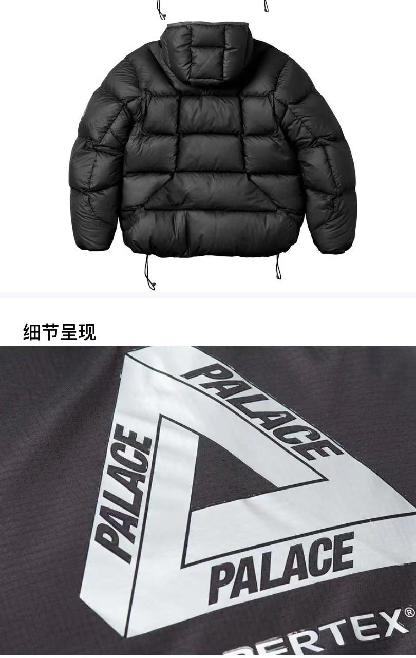 Self-made Palace 23FW Pertex Frost Balaclava Puffa Waterproof 3M Down Jacket