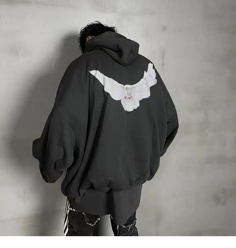 Kanye X Peace Dove X GAP Triple Collaboration Heavyweight Loose Hoodie Sweatshirt