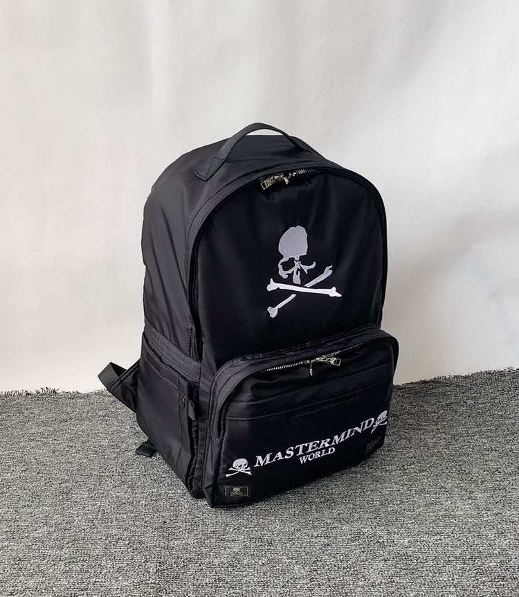 Self-made MMJ Mastermind Japan Backpack Black Soul Edition Travel Laptops Bags