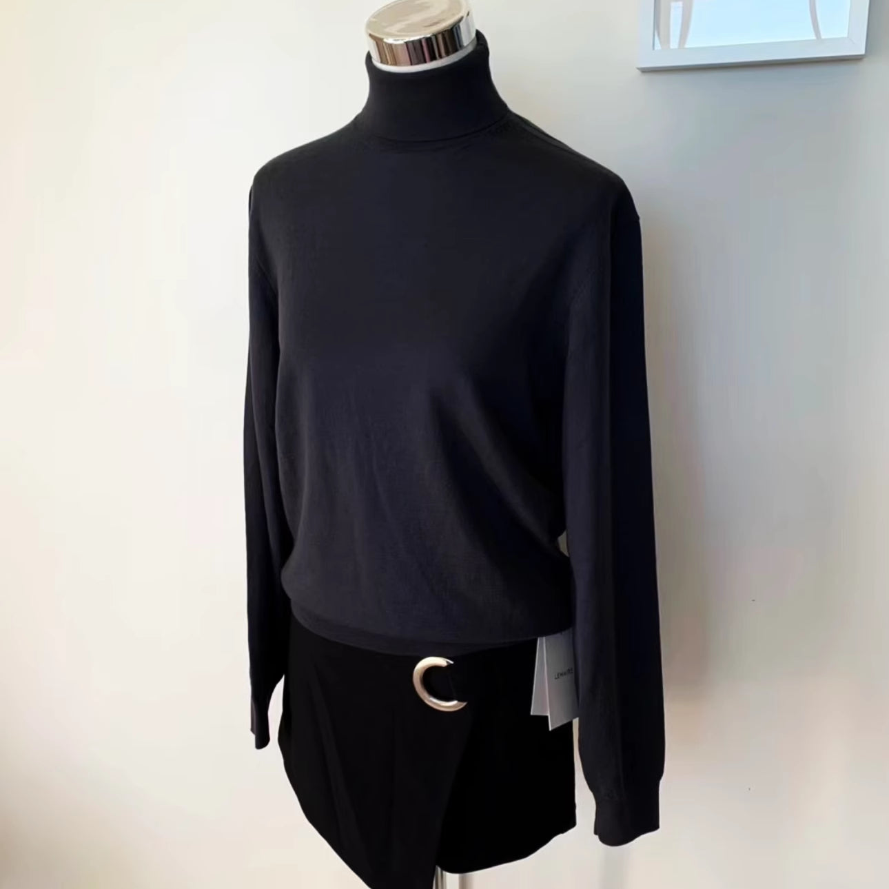 Self-made Lemaire Merino Wool Turtleneck - 100% Fine-Spun Australian Yarn