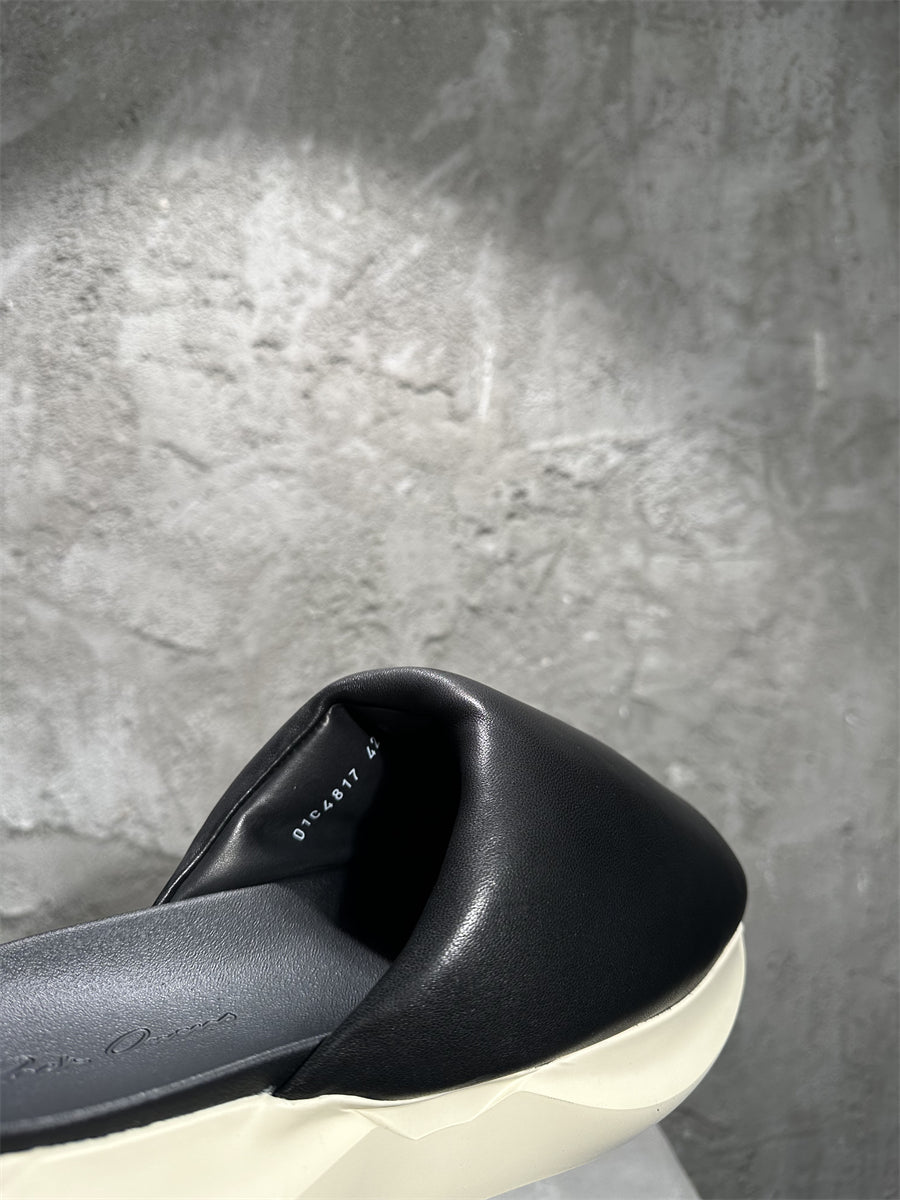 Self-made Rick Owen Sandals - Breathable Slip-On Platform Slides Beach Shoes