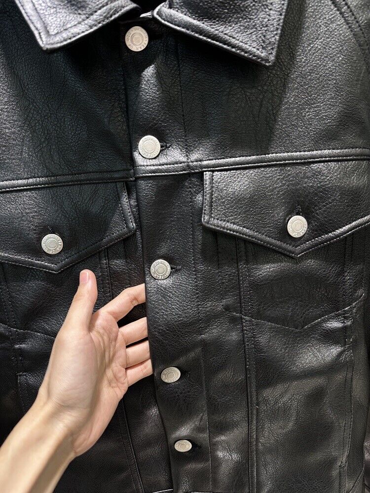 Fear of God 5th Season Christmas Limited Edition Cowhide Cross Leather Jacket