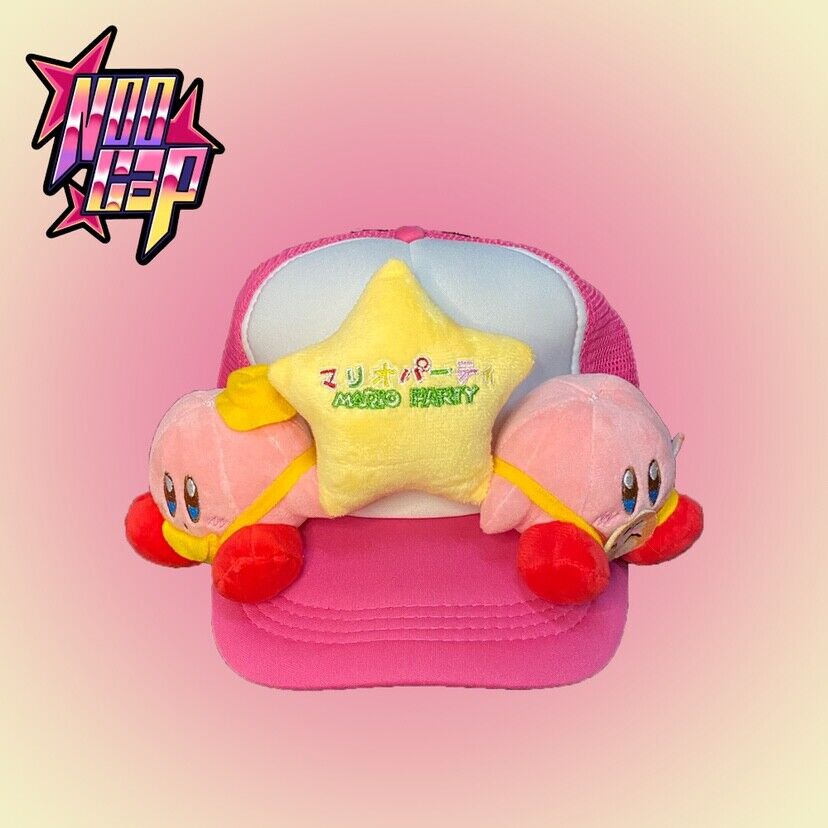 NooCap Original Kirby Star Cap Star Truck Hat Unique Cute Childlike Adjustable