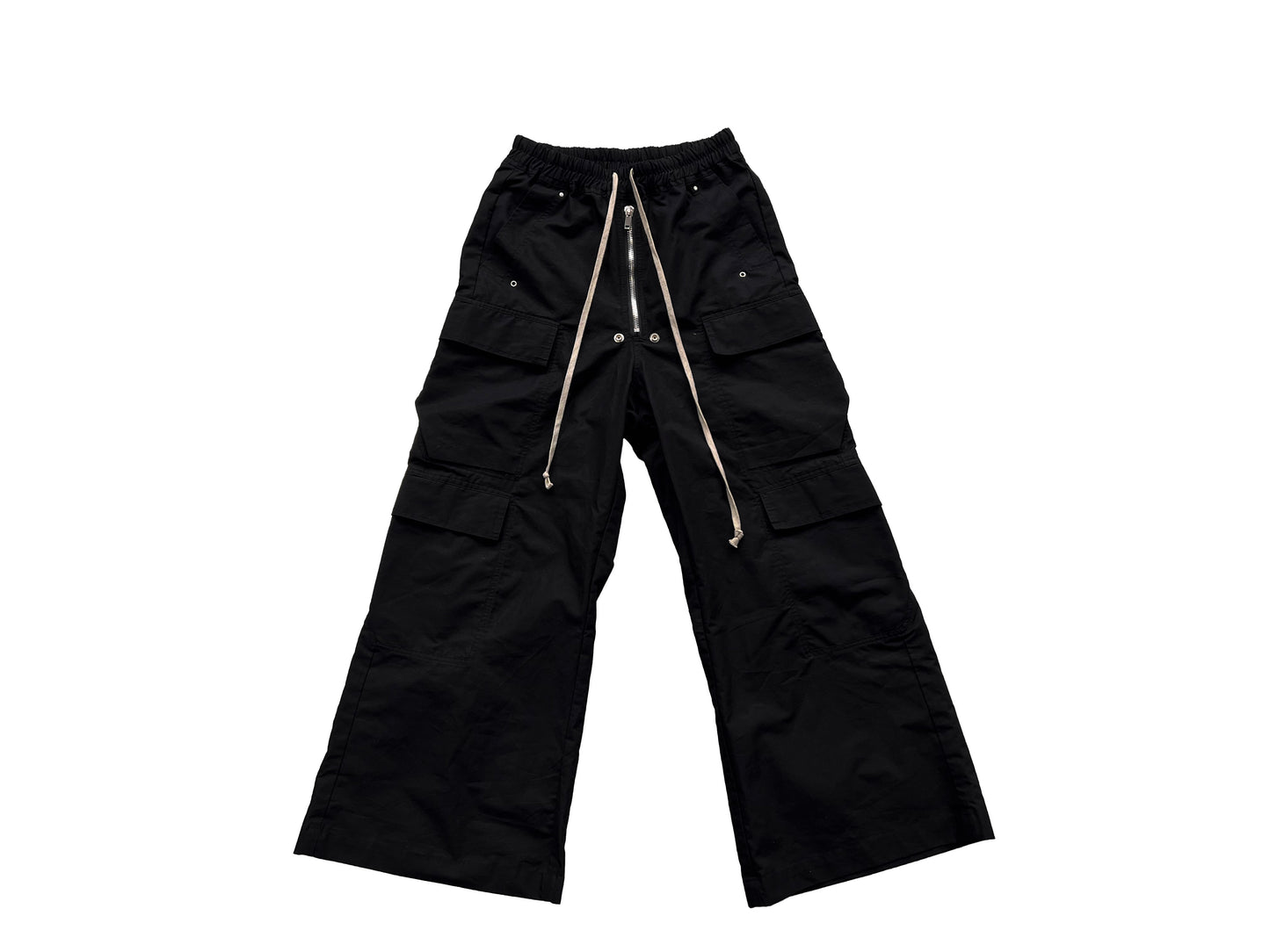 Jarvis Trousers Rick Owens acbt Woodcut Wide-leg Work Pants Flared Trousers