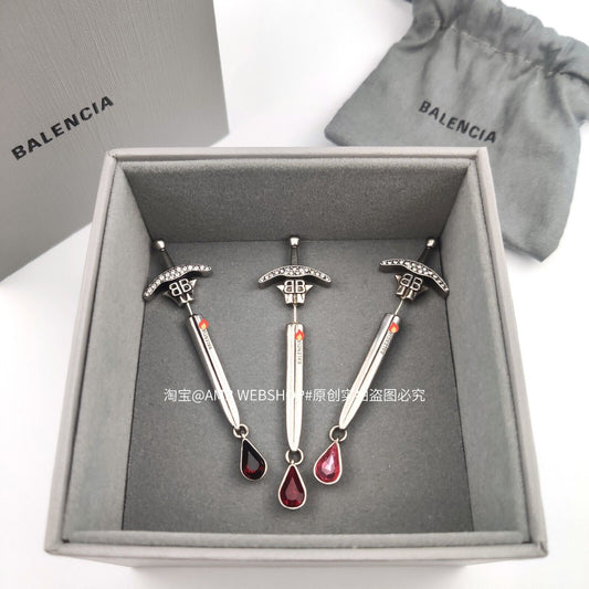 Exclusive Sword Earrings: 925 Sterling Silver / Balanciga Style /All Genders