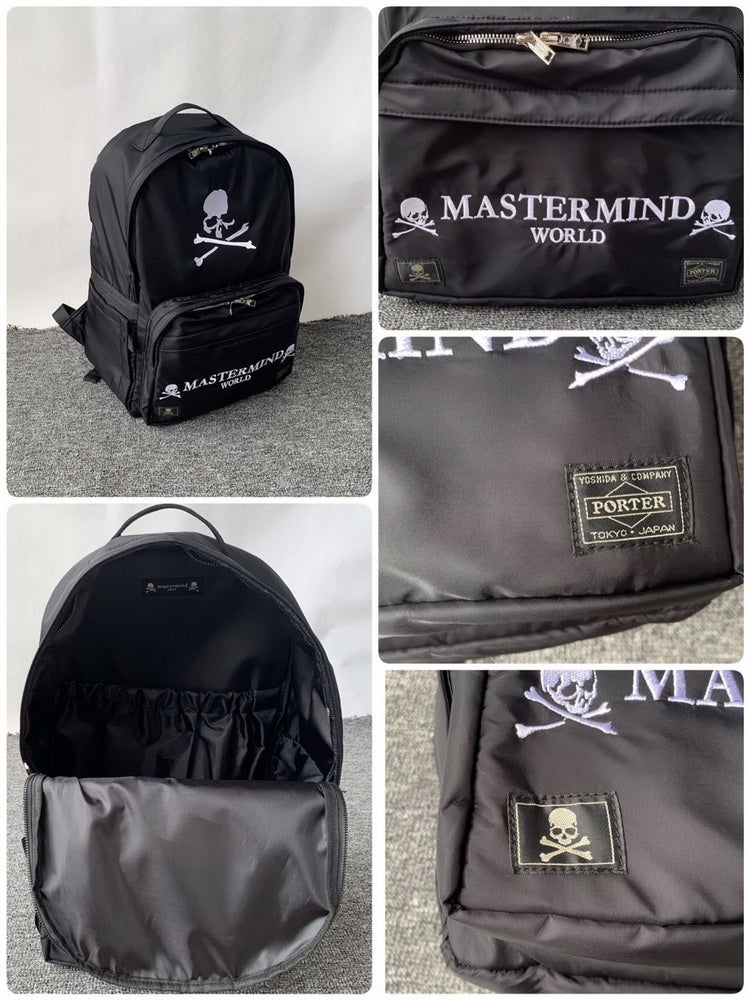 Self-made MMJ Mastermind Japan Backpack Black Soul Edition Travel Laptops Bags