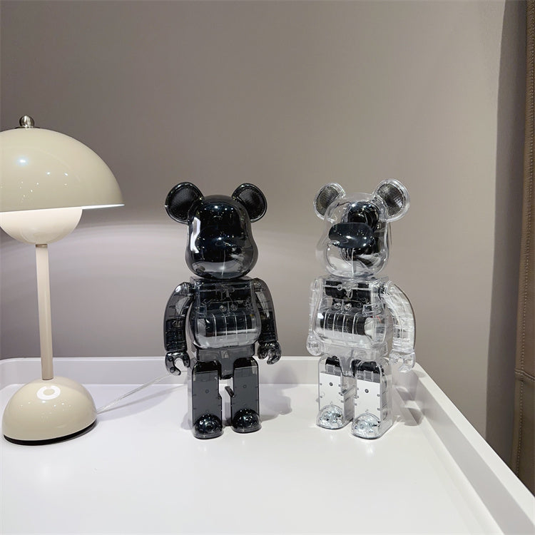 BE@RBRICK 400% Bluetooth Speaker Building Block Violent Bear Collectible Figure