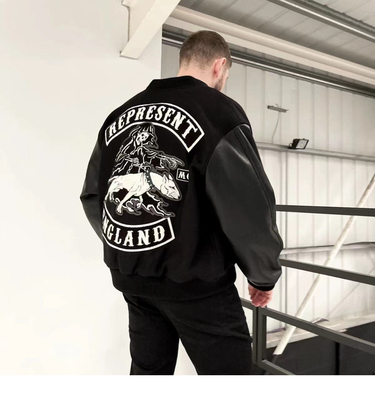 Represent Limited Edition Cotton Bomber – Loose High-Street Vicious Dog Jacket