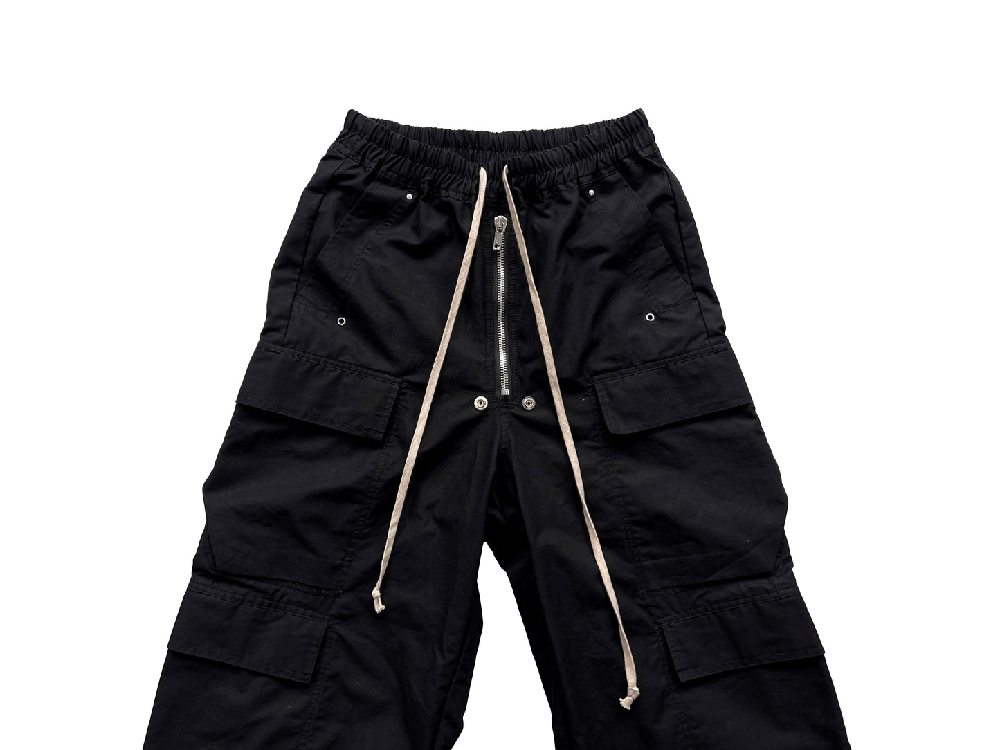 Jarvis Trousers Rick Owens acbt Woodcut Wide-leg Work Pants Flared Trousers