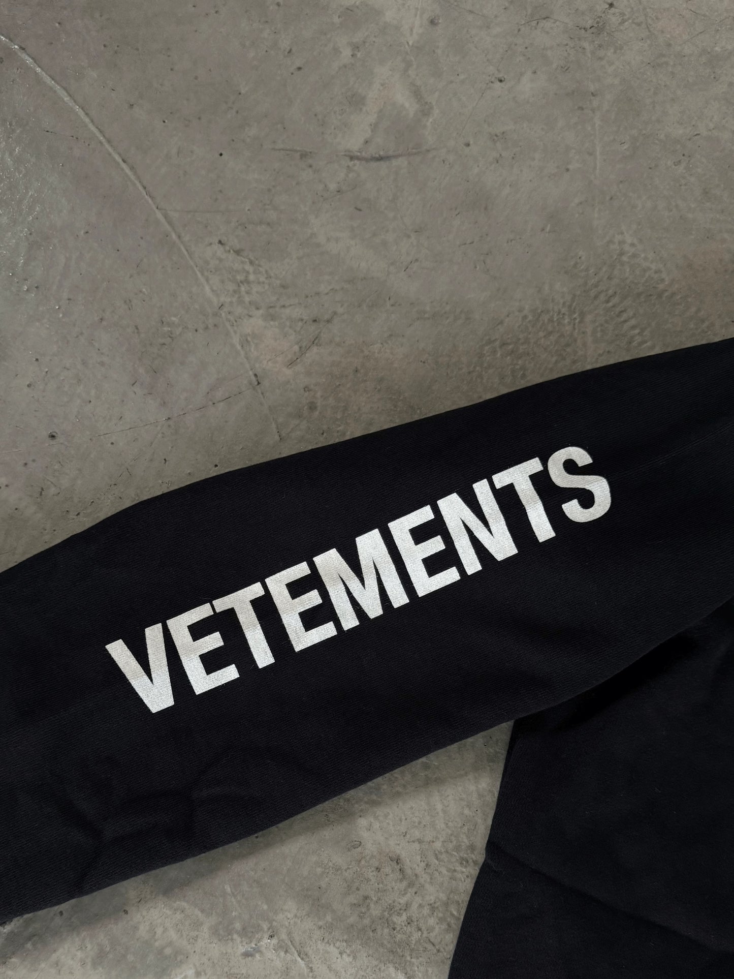 Vetements 18AW Zip Print Pullover Hoodie Sweatshirt Playboi Carti Edition