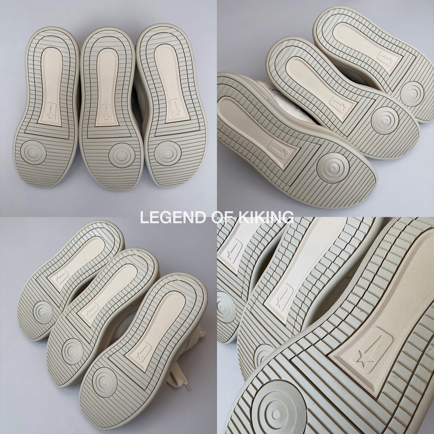 Self-made RO High-Top Leather Sneakers - Rick Owens Round-Toe Lace-Ups