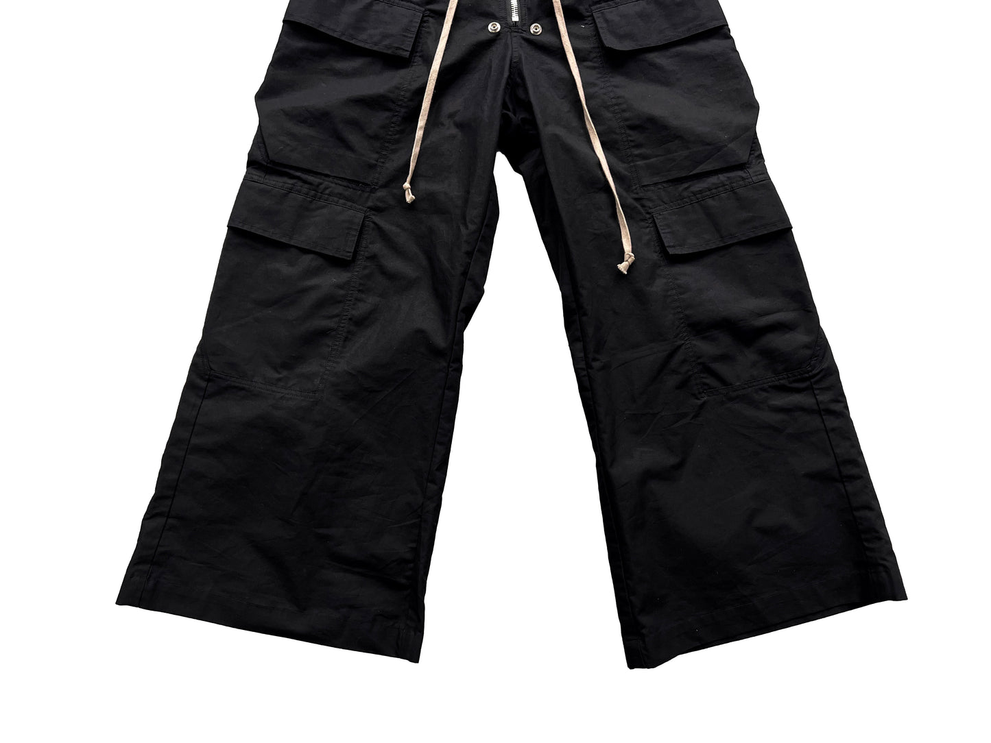 Jarvis Trousers Rick Owens acbt Woodcut Wide-leg Work Pants Flared Trousers