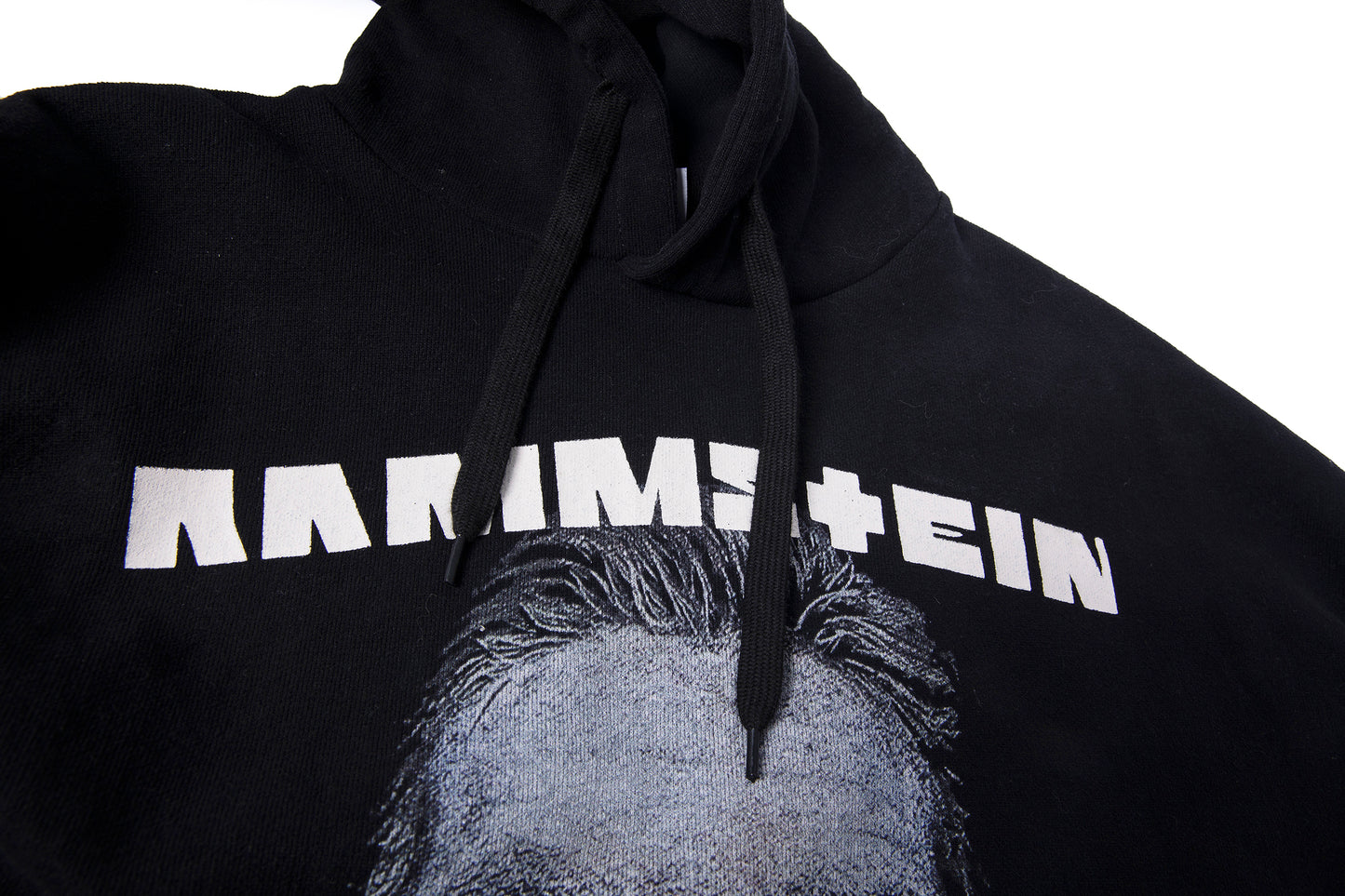 Self-made German Rammstein Vetement VTM Black Dark Punk Oversized Hoodie Jacket