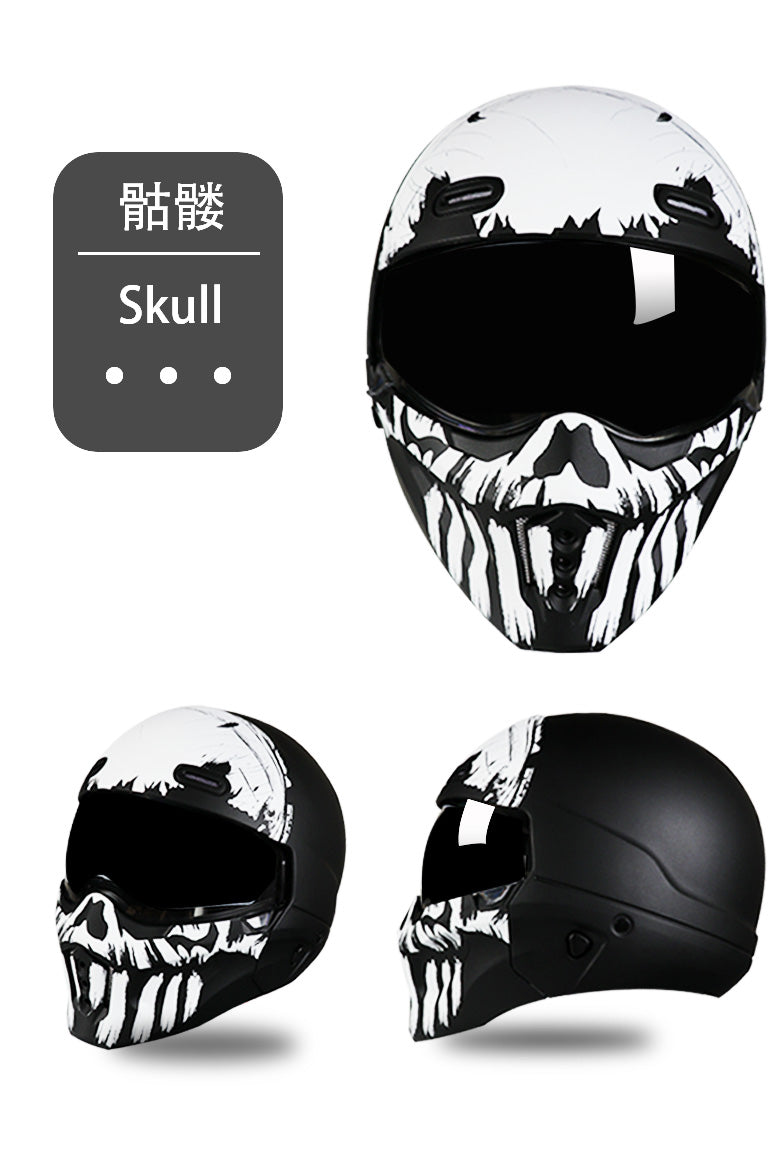 Shadow Scorpion -Motorcycle Full Face Helmet Harley Cruiser Bike Class A 3C DOT