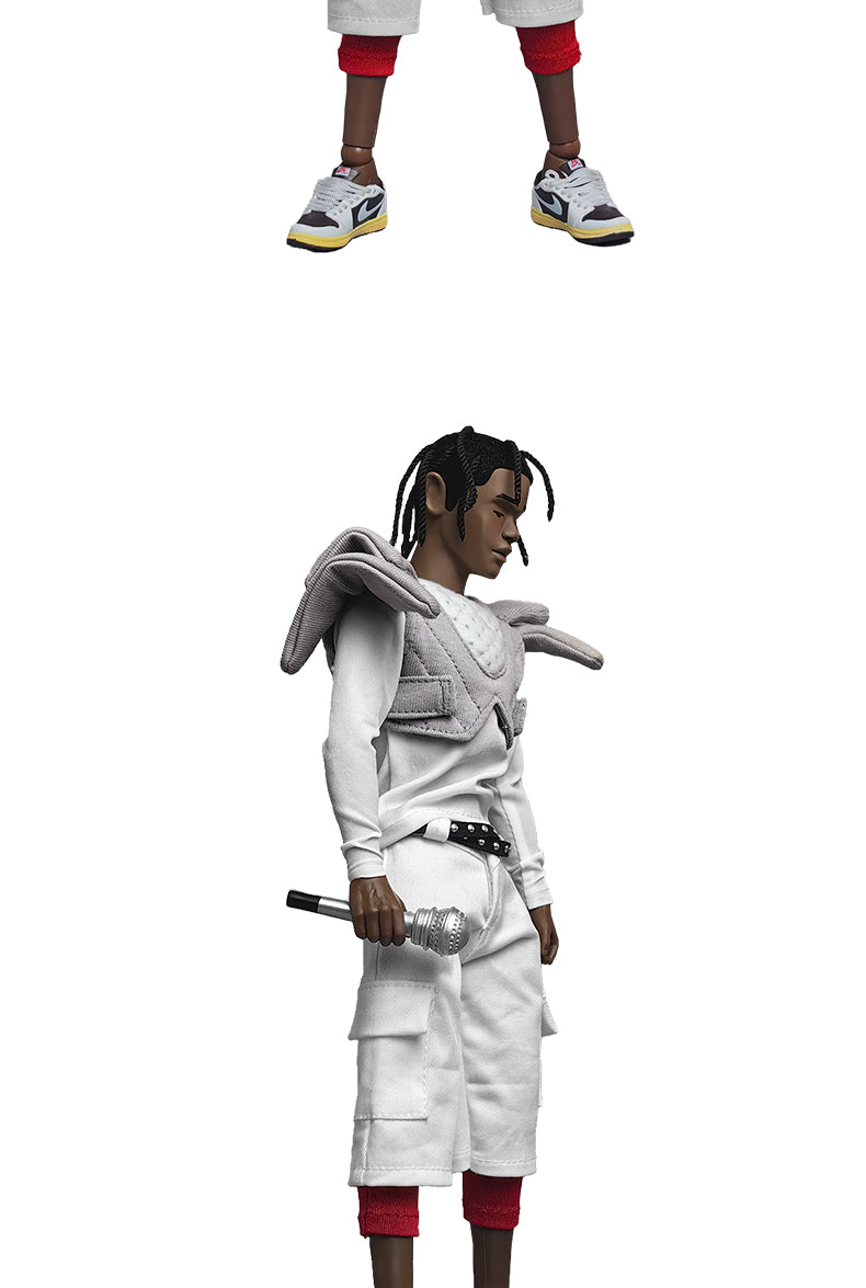 Remake 1/6 Scale Travis Scott Action Figure - Collectible Gift Set