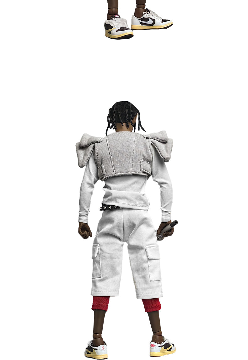 Remake 1/6 Scale Travis Scott Action Figure - Collectible Gift Set