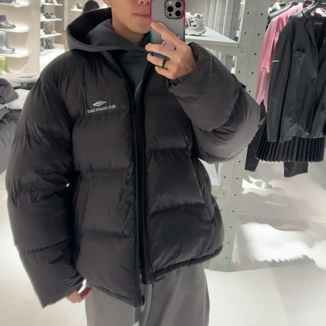 Skiwear 3M Reflective Nylon Puffer Jacket - Technical Shell Thermal Padding