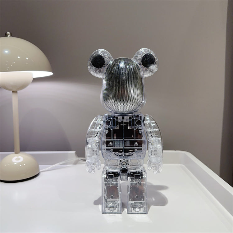 BE@RBRICK 400% Bluetooth Speaker Building Block Violent Bear Collectible Figure