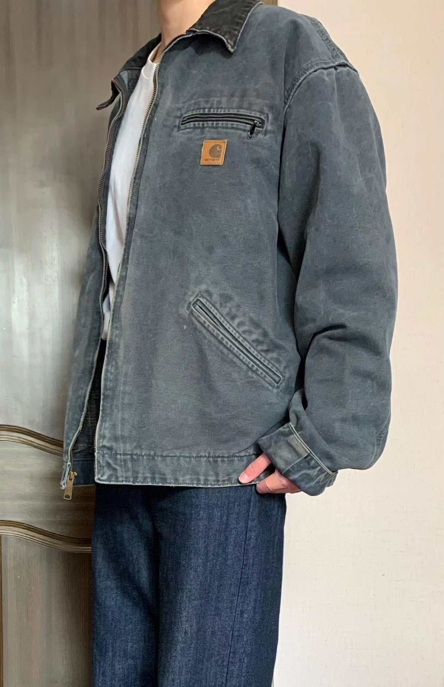 Carhartt J97 Detroit Jacket: Vintage Workwear Canvas Outerwear Cleanfit Men's