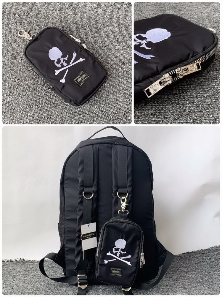 Self-made MMJ Mastermind Japan Backpack Black Soul Edition Travel Laptops Bags