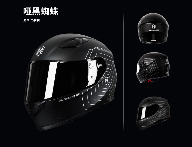 Dark Knight HNJ Motorcycle Helmet / All-Season / Bluetooth /3C DOT ECE