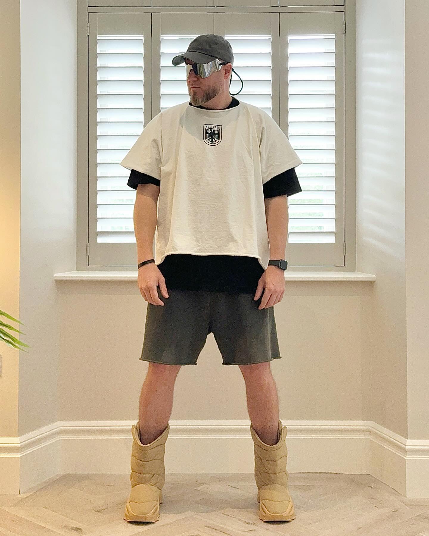 Self-made Kanye West New Album 'Vultures' Merch Tee - YZY PODS YEEZY Collection