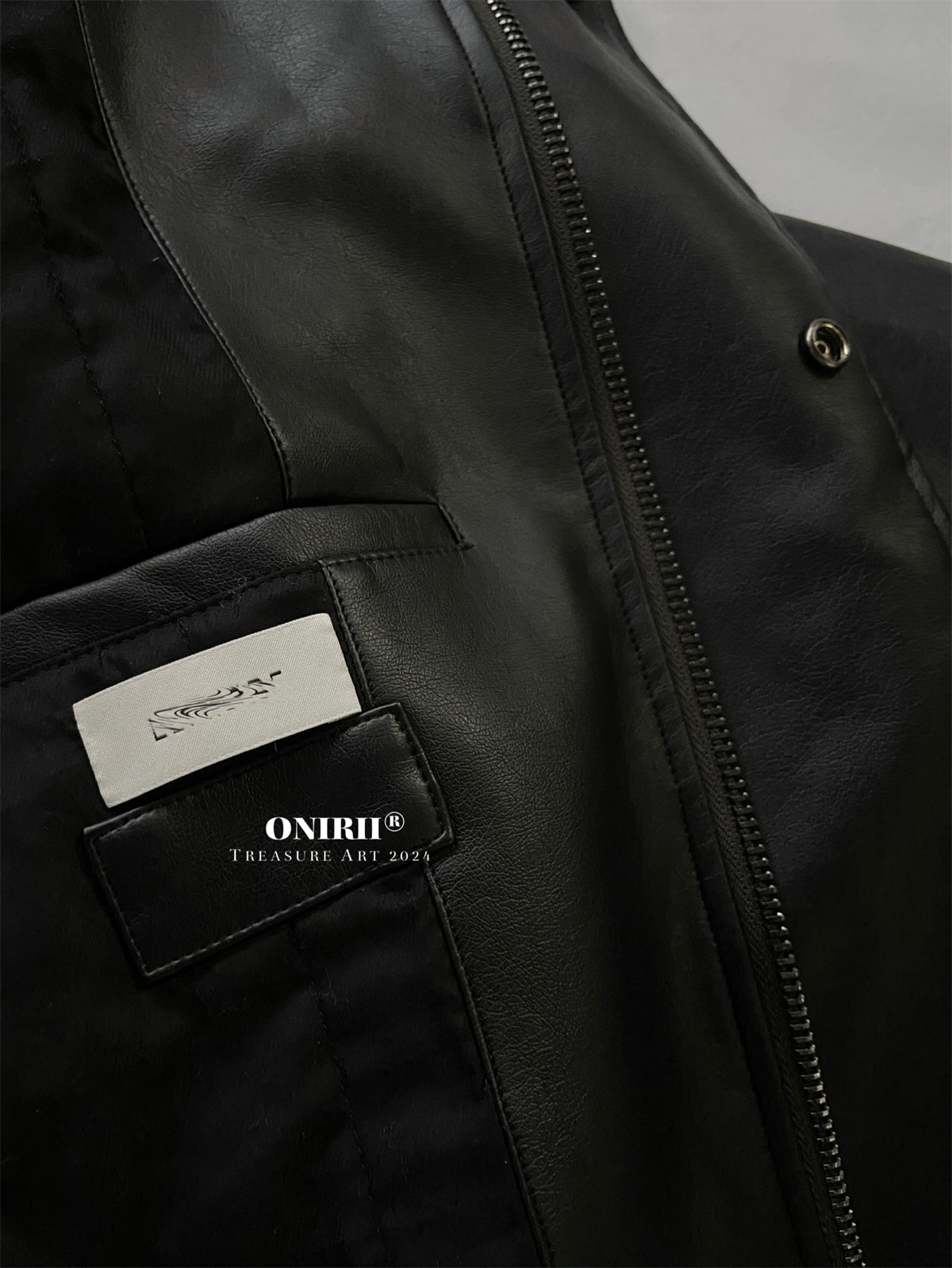 Heavyweight Le*maire Quilted Jacket Imported Lamb Wool Collar Gray-Black Padded Coats