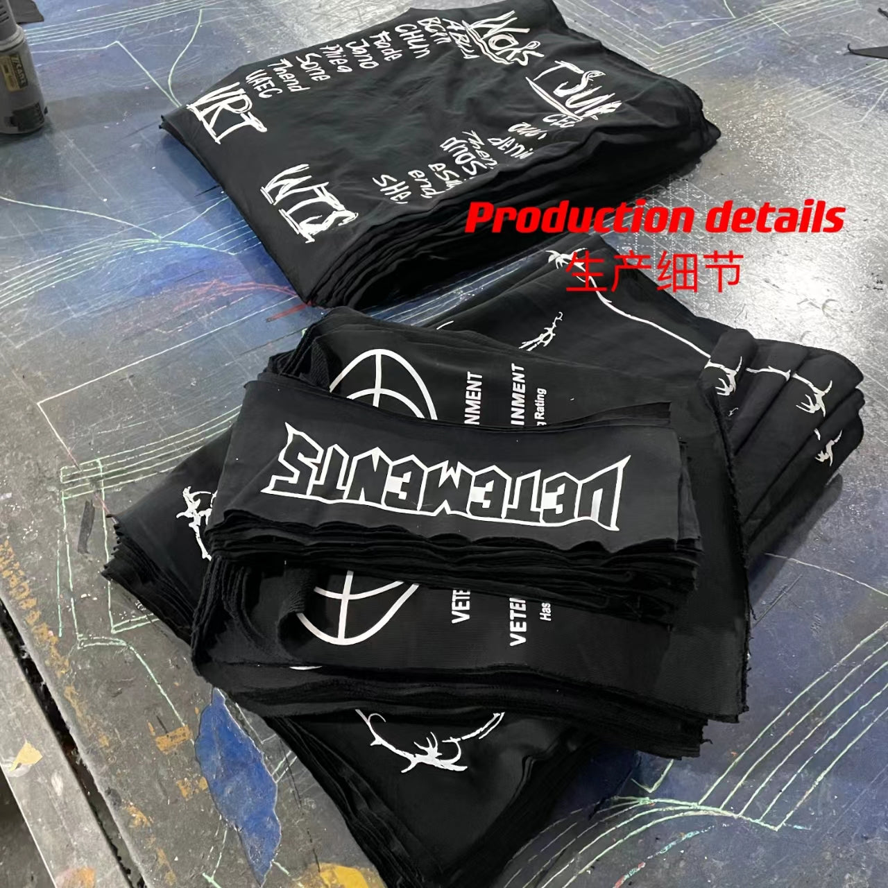 VTM Adone Hardcore Oversized Heavyweight Patch Hoodie - Playboi Carti Edition