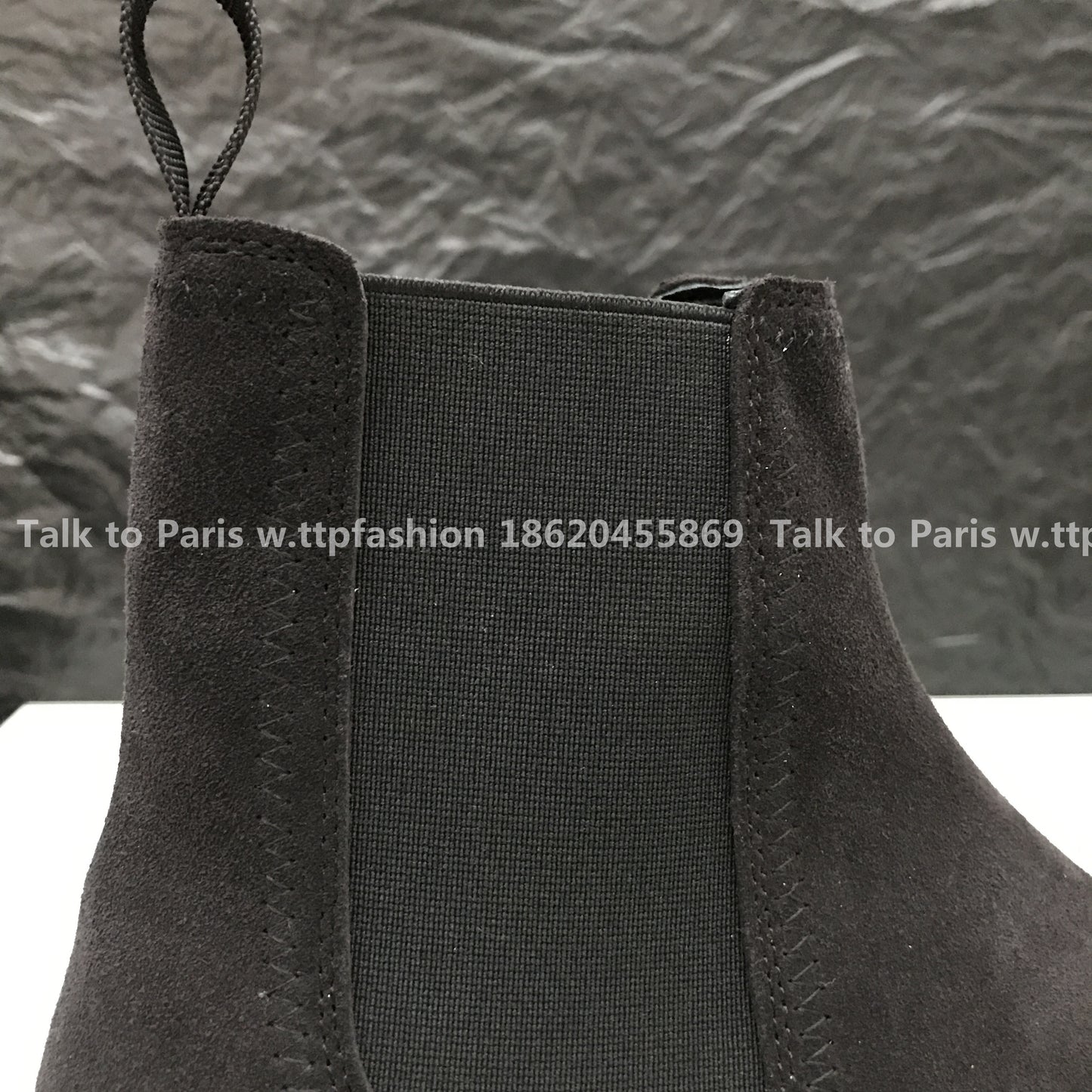 Correct Vers Fear of God Chelsea FOG Kanye Season 6 Yeezy High-Top Leather Boots