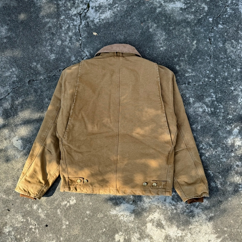 Self-made J22/J02 Carhartt Washed Detroit Jacket Vintage Cotton Coats