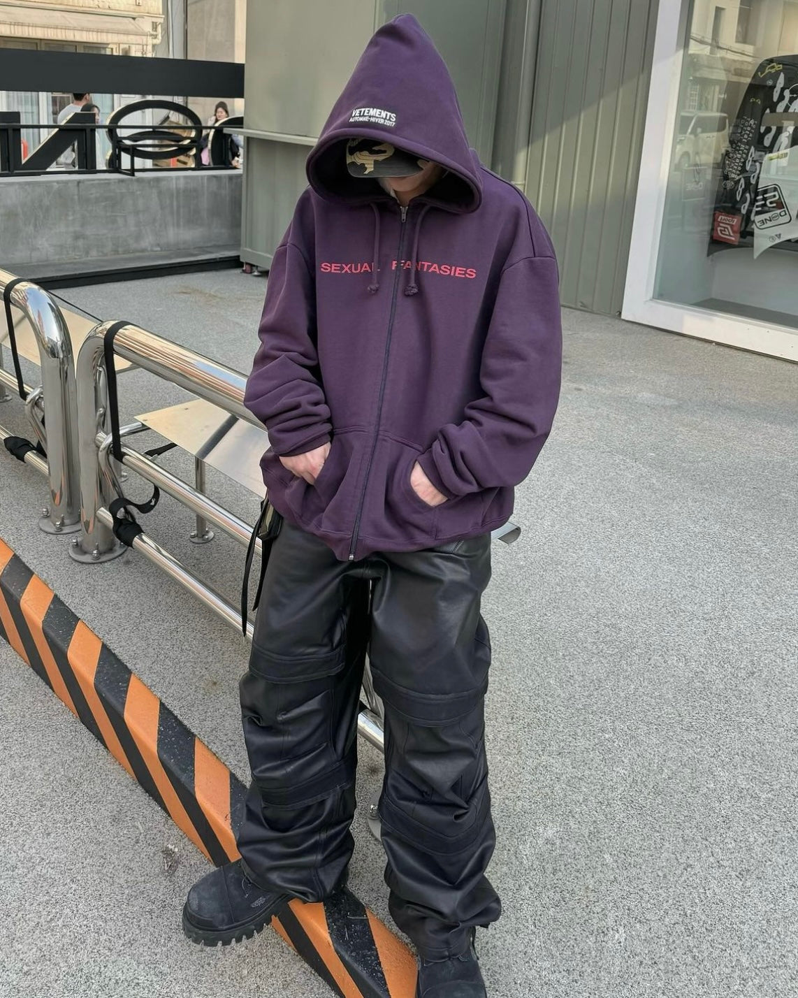 Vetements Rare Purple Sexual Fantasies Hoodie – Exclusive Collectible Edition