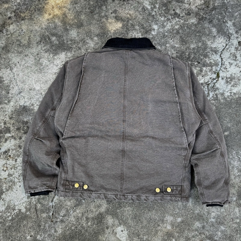 Self-made J22/J02 Carhartt Washed Detroit Jacket Vintage Cotton Coats