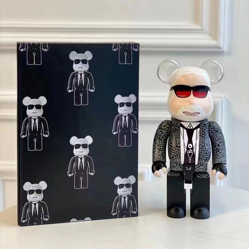 BE@RBRICK 400% Plated Building Block Violent Bear Astro Boy Fortune God Figure