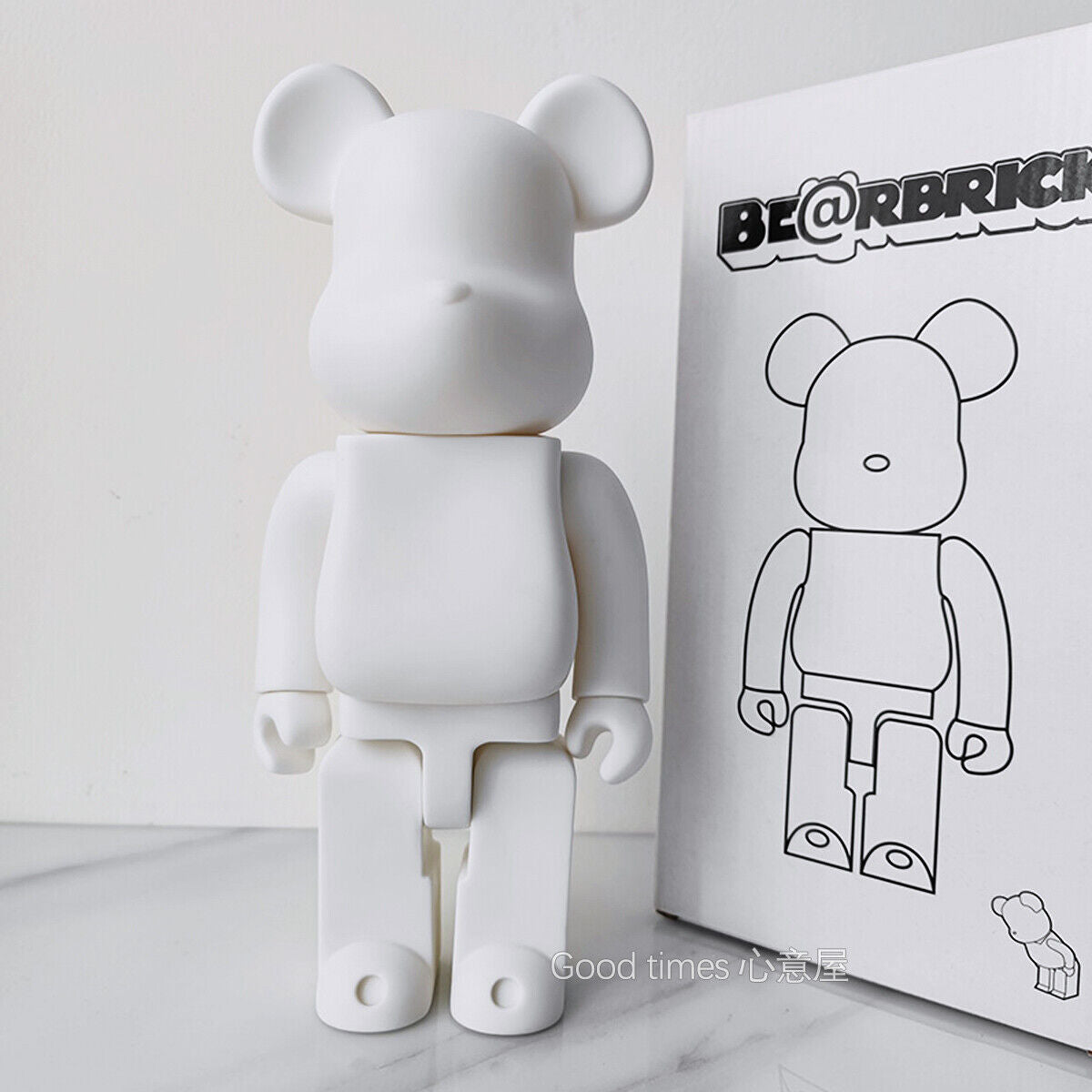 BE@RBRICK 400% Dragon Ball Plated Building Block Violent Bear Collectible Figure