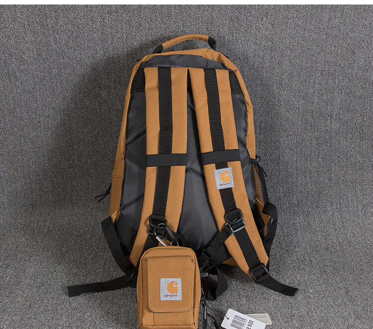 Carhartt Streetwear Backpack Canvas Casual Student School Travel Laptop Gym Bag