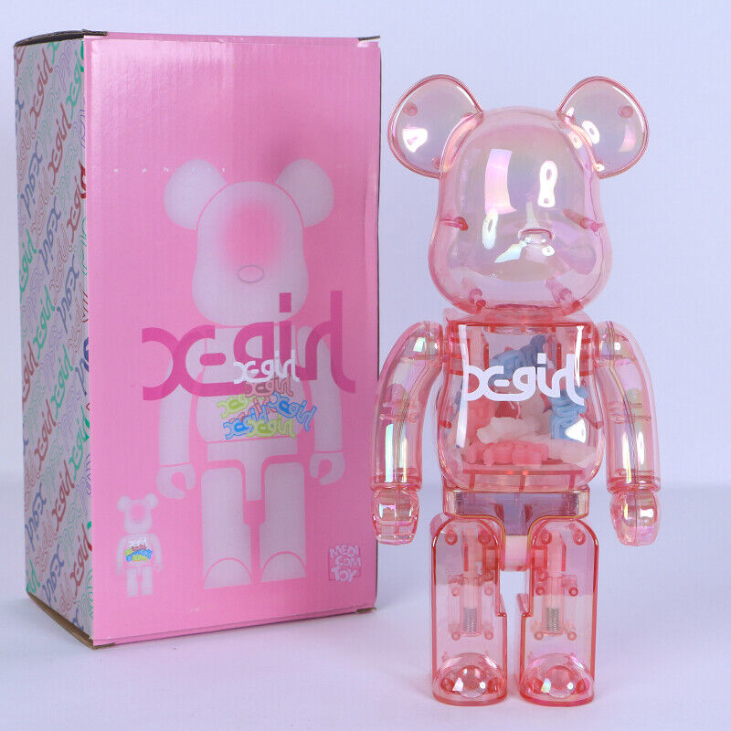 BE@RBRICK 400% Violent Bear Display: Building Block Bear/Ocean Figure Doll Gift